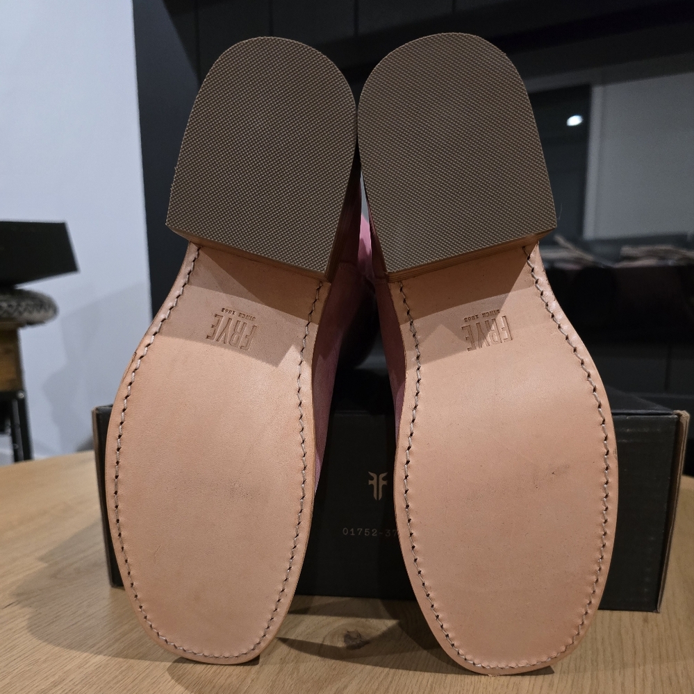 Frye Women's Pink Campus 14L Boots - Picture 5 of 6